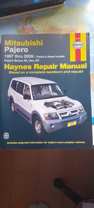 Haynes Repair manual Mitsubishi Pajero 1997-09 Modelos gasolina/diesel