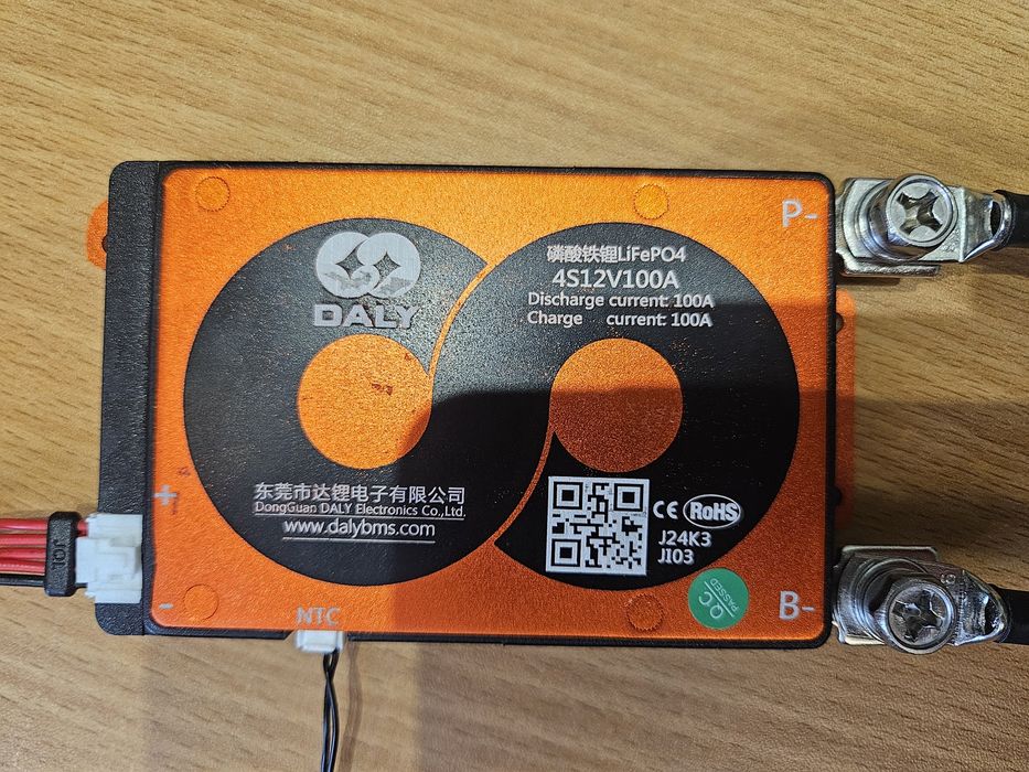 BMS DALY Hardaware BMS LiFePo4 4S 100A