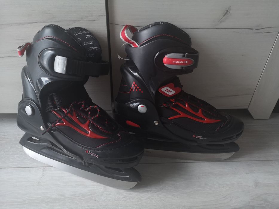 Łyżwy dziecięce regulowane roz. 34-37