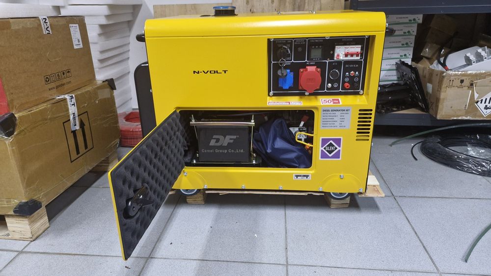 Gerador Diesel Silencioso 10 Kva tri/monofásico