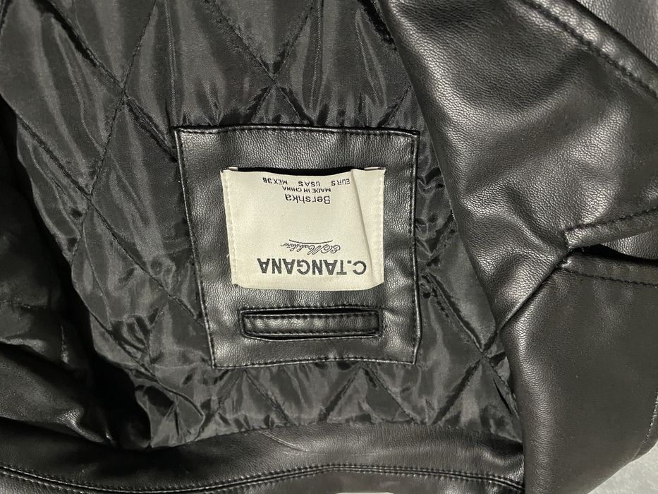 Casaco de Cabedal Bershka x C. Tangana