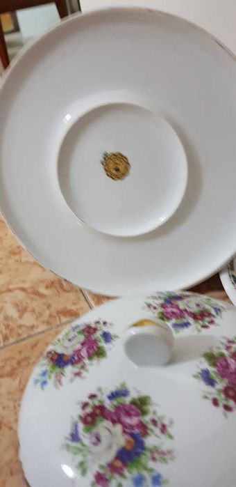 Terrina com prato Porcelana Limoges