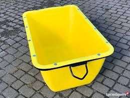 POJEMNIK ZBIORNIK KASTRA KUWETA do zaprawy betonu dźwigowy 200L