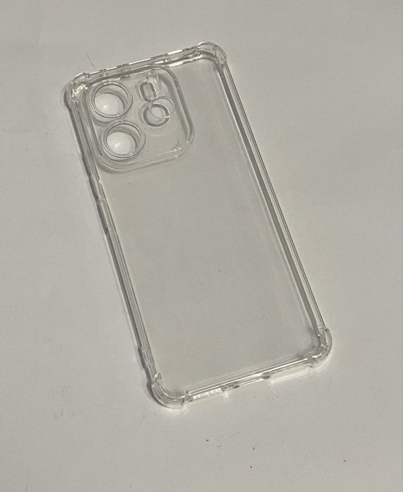 Чехол Xiaomi Redmi Note 14 4G Прозорий Протиударний