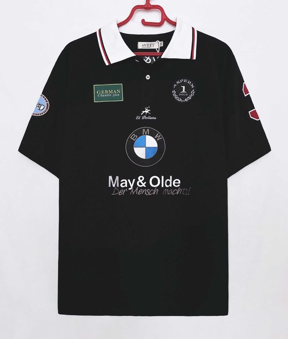 Мужская футболка черная XL dmw ralph lauren