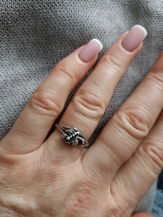 Срібна вінтажна каблучка 925 проби