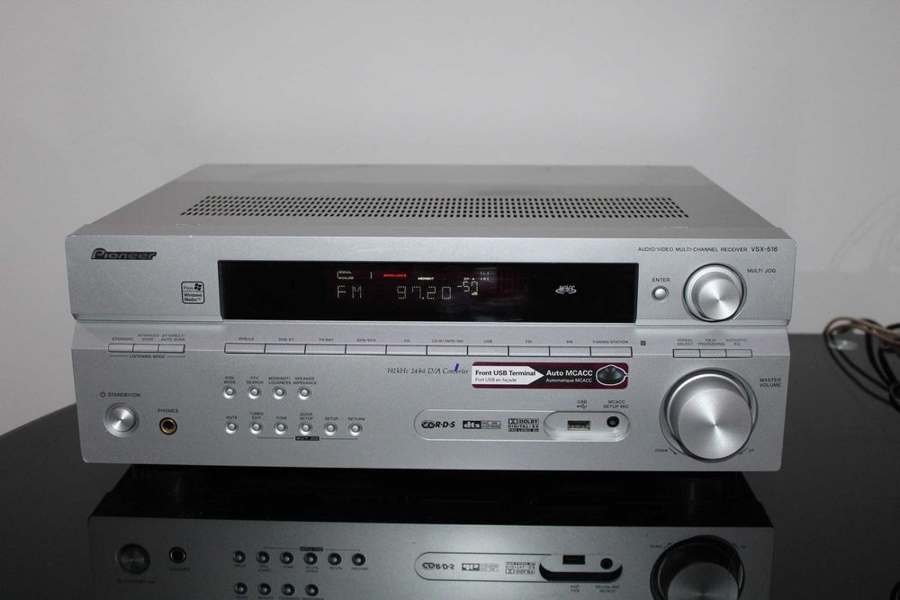 PIONEER VSX-516 Amplituner wzmacniacz kino  USB optyk pilot Wysyłka