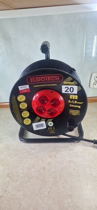 Przedłużacz Budowlany ELGOTECH 20m