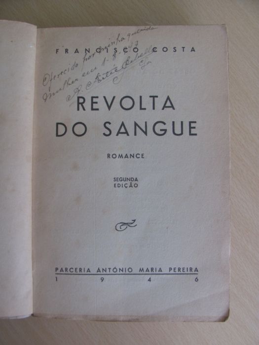 Revolta do Sangue de Francisco Costa