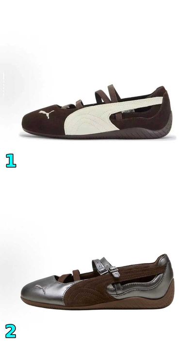 КРАЩА ЯКІСТЬ‼️ Балетки Puma Speedcat Ballet / Puma Speedcat Ballet Mary Jane / Puma Ballet / Пума Спідкет Балет / Пума Балетки / ПРЕМІУМ / 36-42