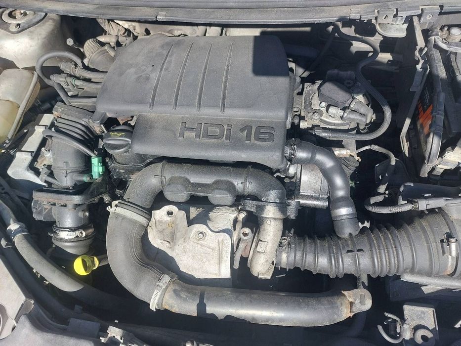 SILNIK DIESEL + UKŁAD WTRYSKOWY + TURBINA FORD FOCUS MK2 HHDA WYPRZEDAŻ