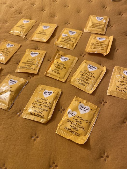 Pacotes açucar nicola piropos