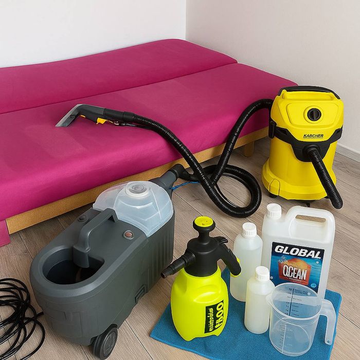 Profesjonalne pranie tapicerki meblowej i samochodowej