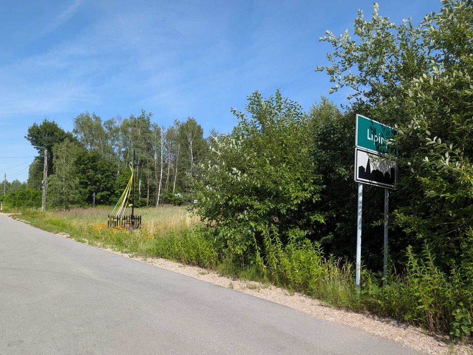 MPZP Media Budowlana 1021m² w LIPINACH pod OSIECKIEM pow.  OTWOCKI