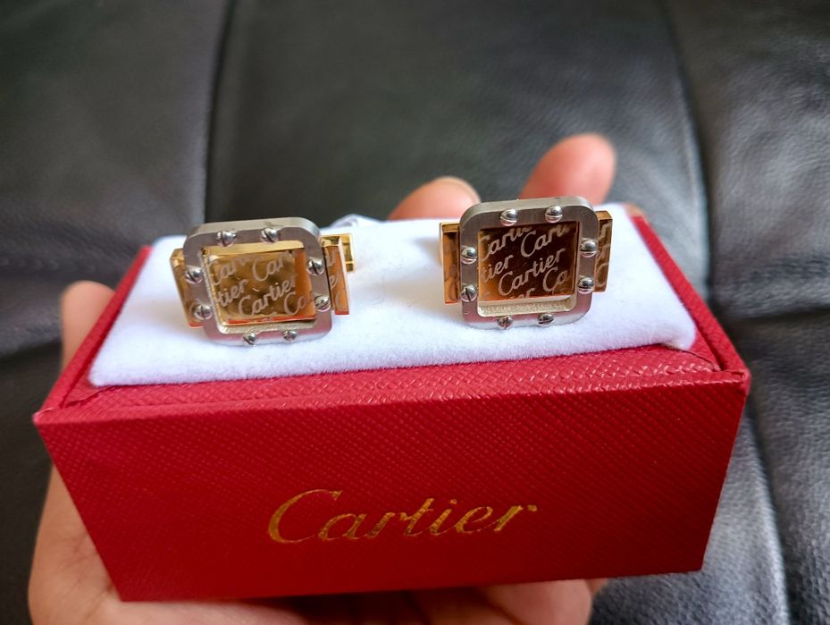 Botões de punho Cartier