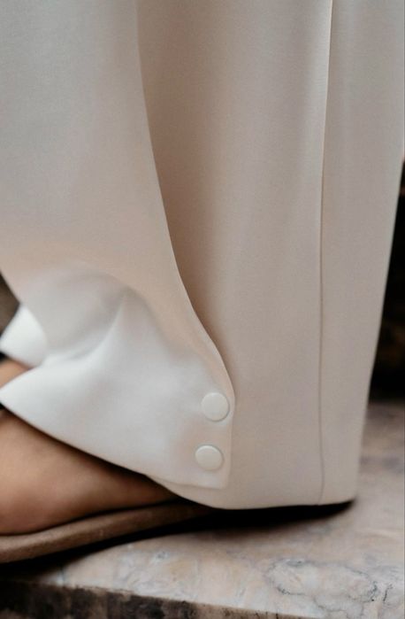 Сатиновые брюки zara