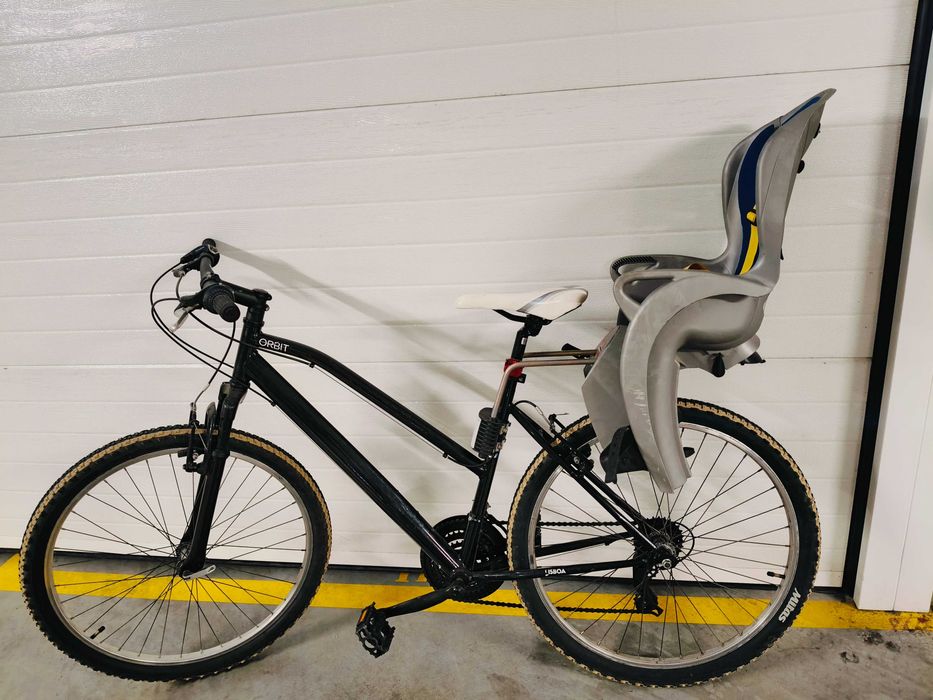 Bicicleta roda 26 - orbita/Shimano (+ assento criança)
