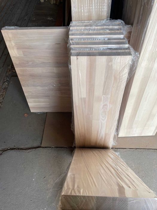 schody jesion klepka klasa AA 80x28x4 i podest