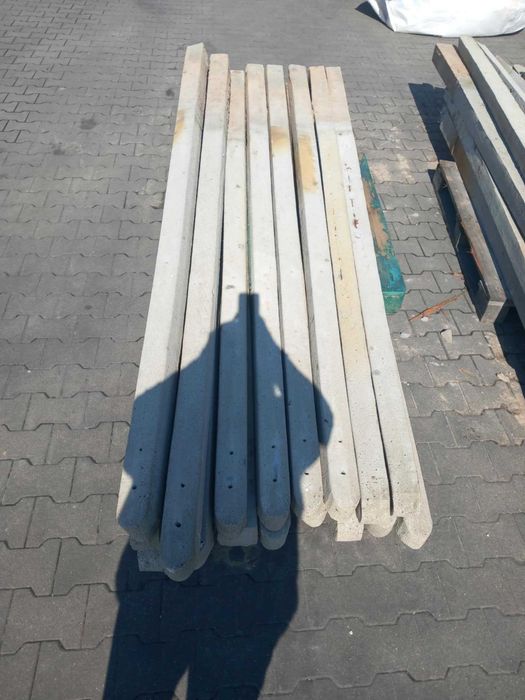 Słupy betonowe 3 metry