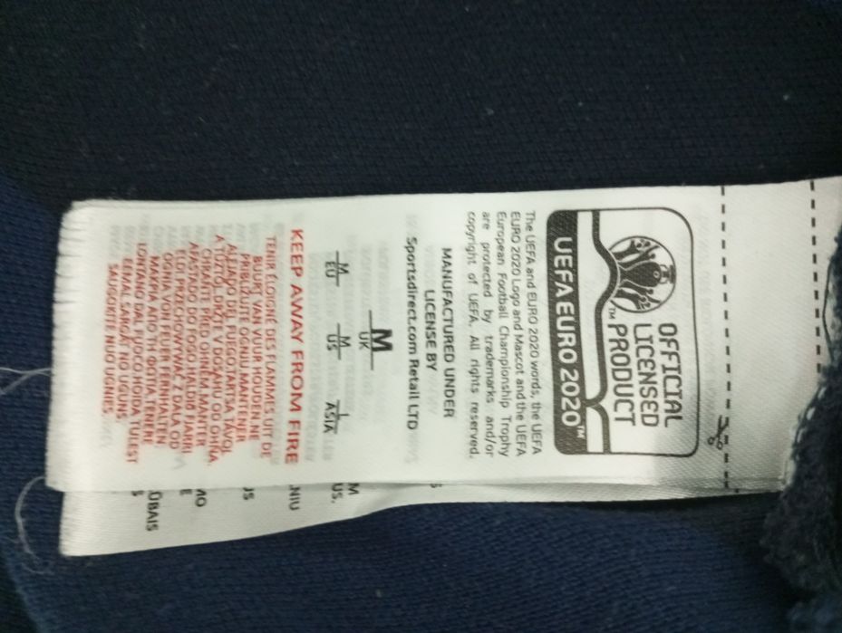 Футболка збірна Англії Uefa EURO2020