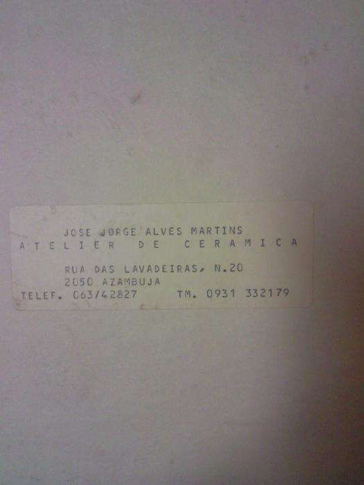 Vila Franca de Xira,brasão em cerâmica da junta de freguesia.Peça rara