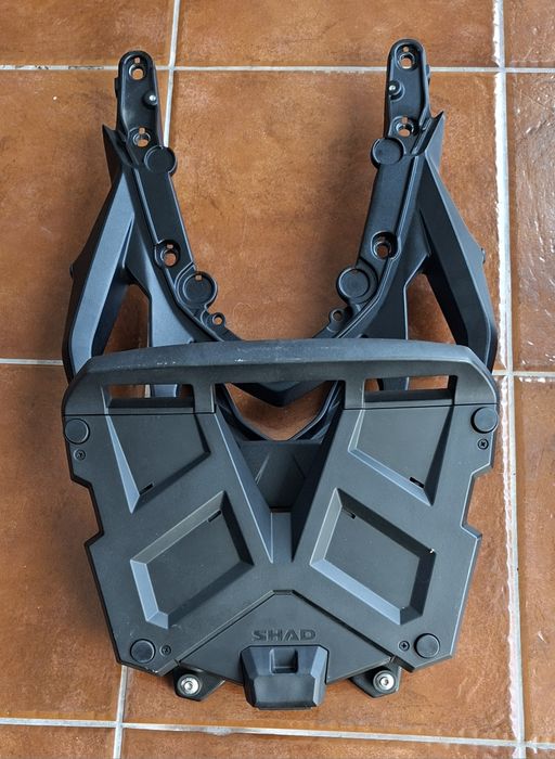Top case SHAD SH59X e malas laterais