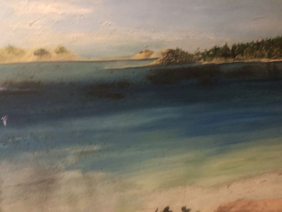 Oleo sobre madeira assinado