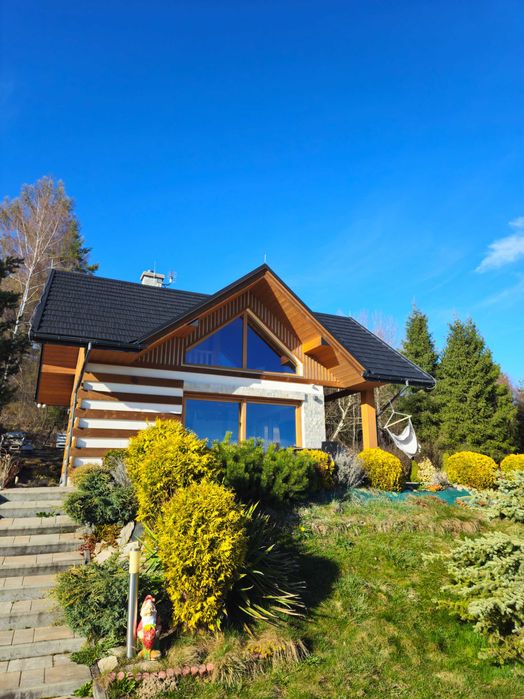 Domek z jacuzzi i sauną - Widok na Tatry - Cisza i prywatność