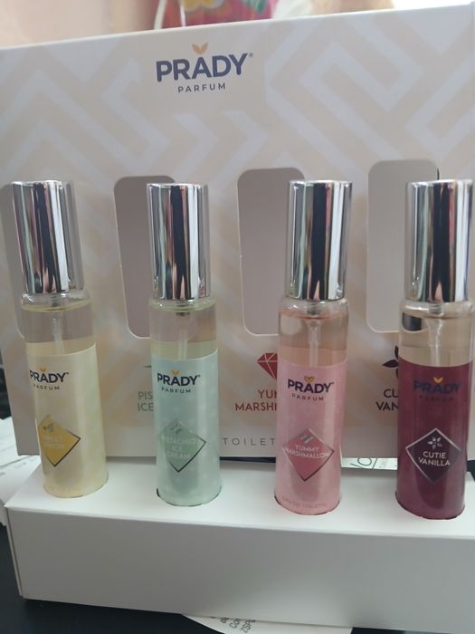 Cofret de perfumes 4 essencias olfativas