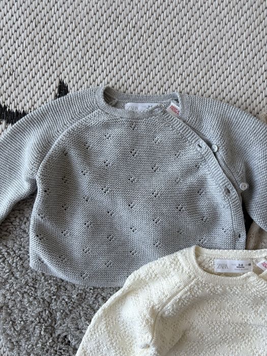 Sweterek niemowlecy 3 szt ZARA