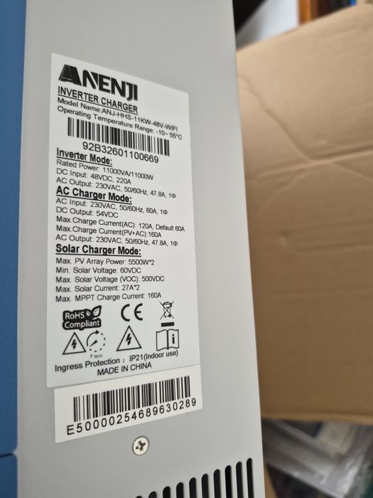 Inversor ANENJ hibrido 11KW