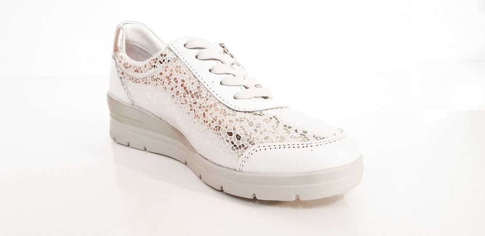 Półbuty damskie Comfortabel skóra białe sport komfort r 37,38,39,40,41