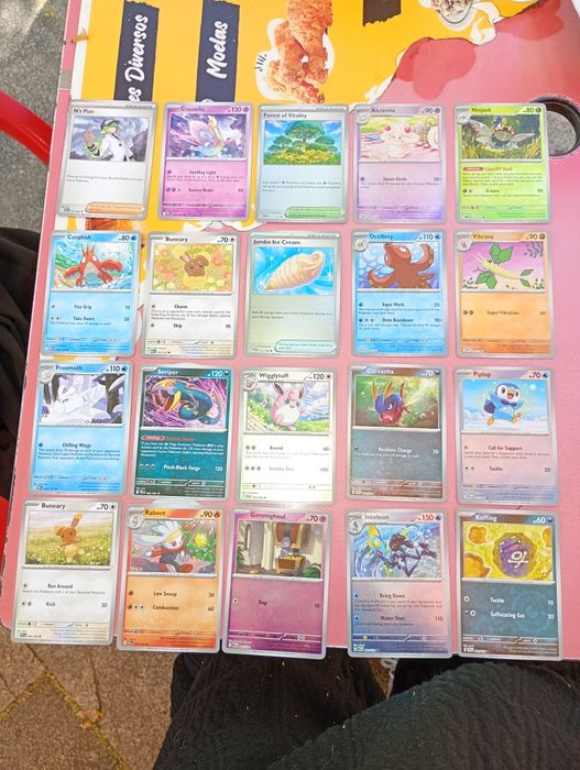 Cartas Pokémon originais