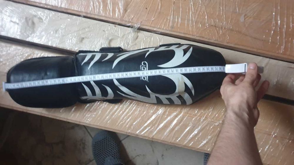 Набір броні, захист, щитки на ноги для муай-тай, кікбокс