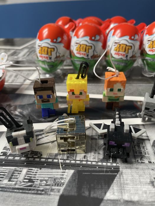 Minecraft Kinder joy фігурки, нове