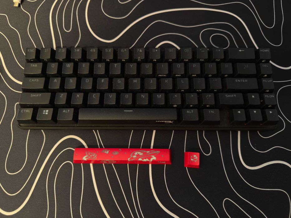 Klawiature Hyperx Alloy Origins 65% Red Switches