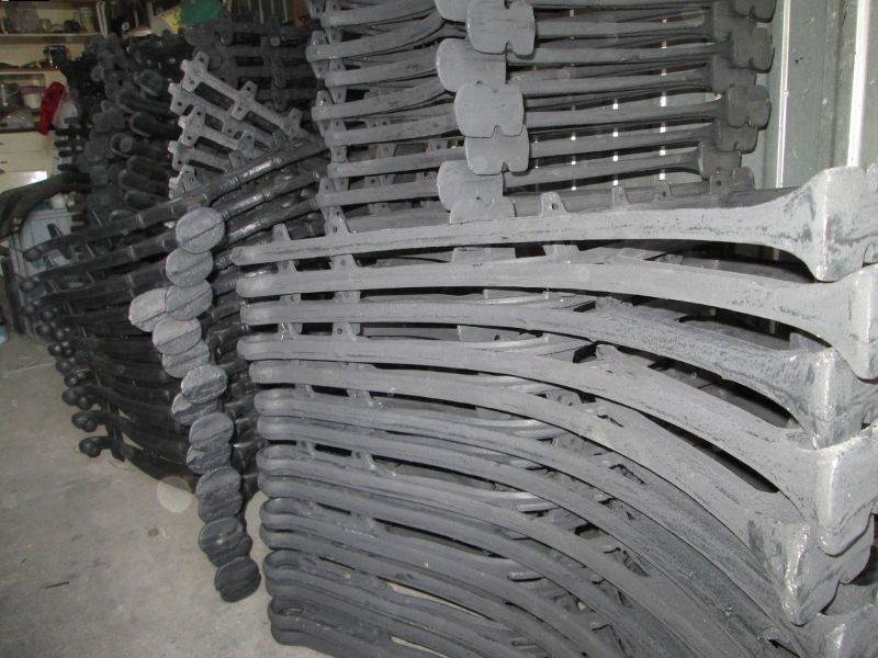 NOGI ŻELIWNE do Ławki Stołu Meble Ogrodowe różne wzory