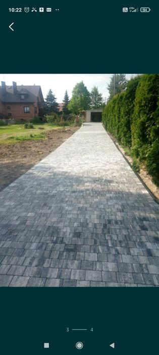 Brukarstwo układanie kostki brukowej