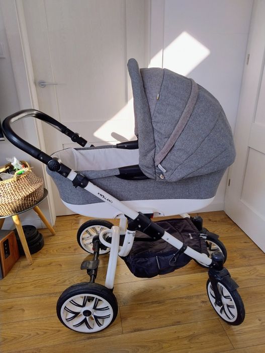 Wózek 3w1 Bebetto Holland szary