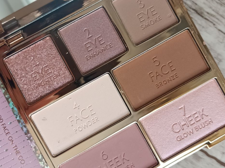 Charlotte tilbury cienie, paleta wielofunkcyjna