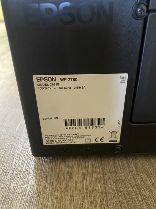 Inpressora Epson WF-2760