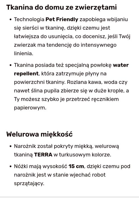 Narożnik z 2 pojemnikami na pościel