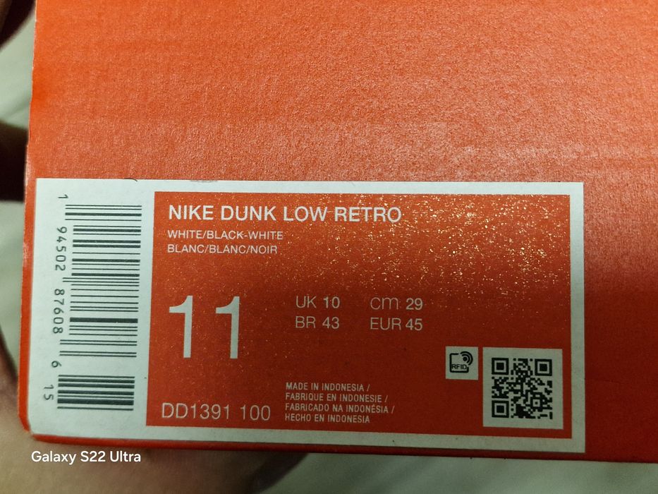 Nike Dunk Low Retro Nowe oryginalne