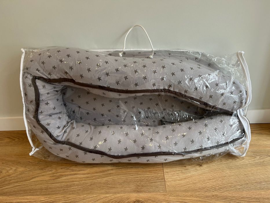 Almofada Ninho - Estrelas / Cinza