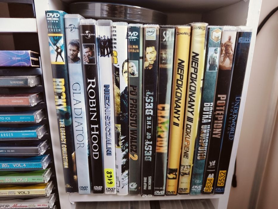 Sprzedam kolekcje filmów DVD