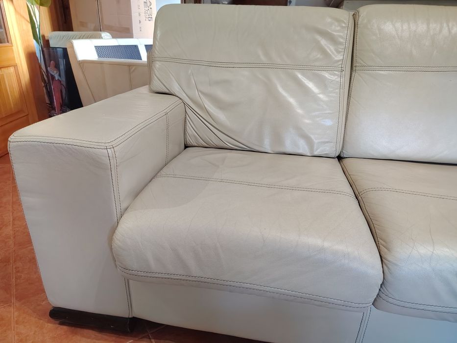 Sofá em pele - design e qualidade