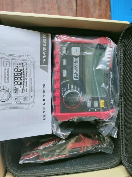 Мегометр вимірювач опору ізоляції HABOTEST HT5203