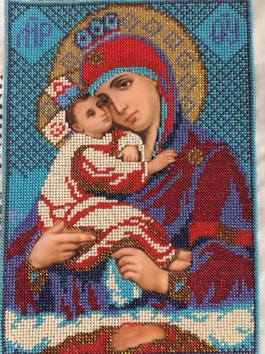 Вышивка бисером икон