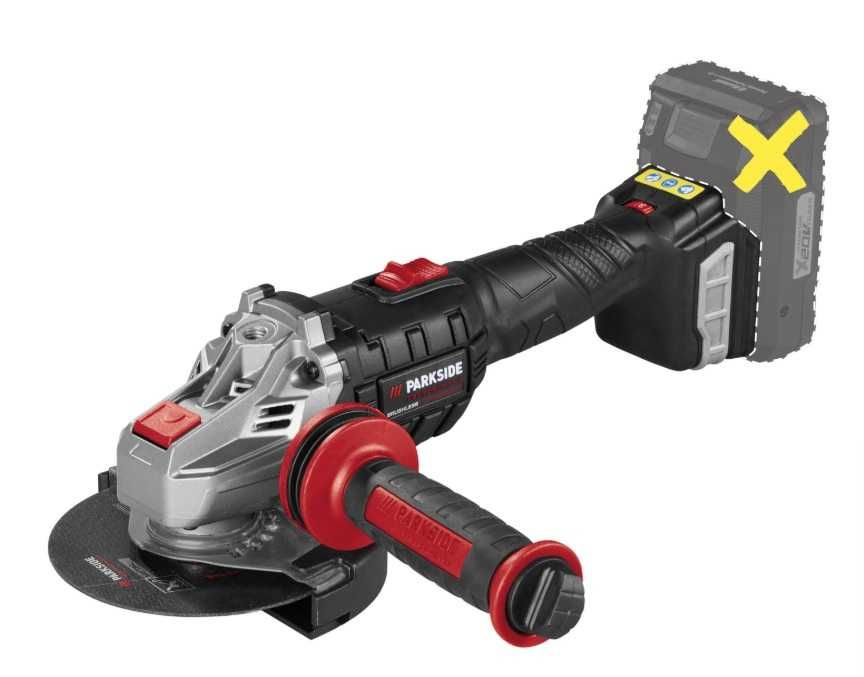 Parkside Performance szlifierka kątowa 20V nowa latarka gratis
