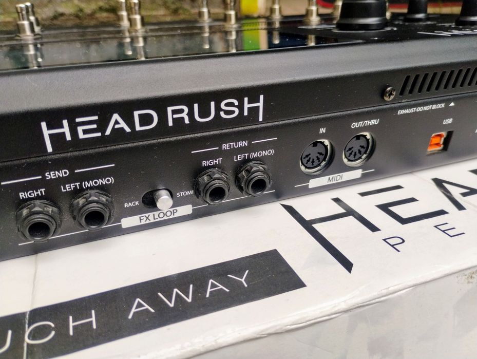 Headrush pedalboard multiefekt gitarowy procesor do gitary modeler